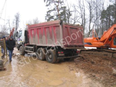 Вывоз грунта в городе Жуков, цены от 250 руб/м.куб